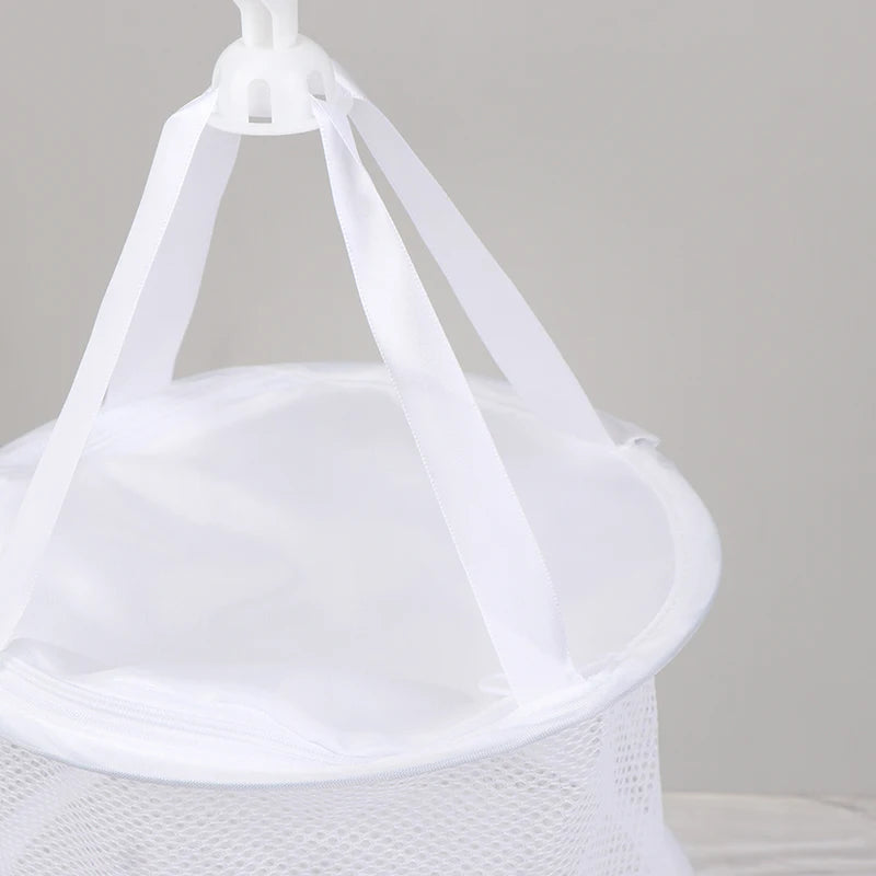 Drying Net Basket Mesh Pocket Hanging Rack Powder Puff Makeup Sponge Qme ONE SIZE