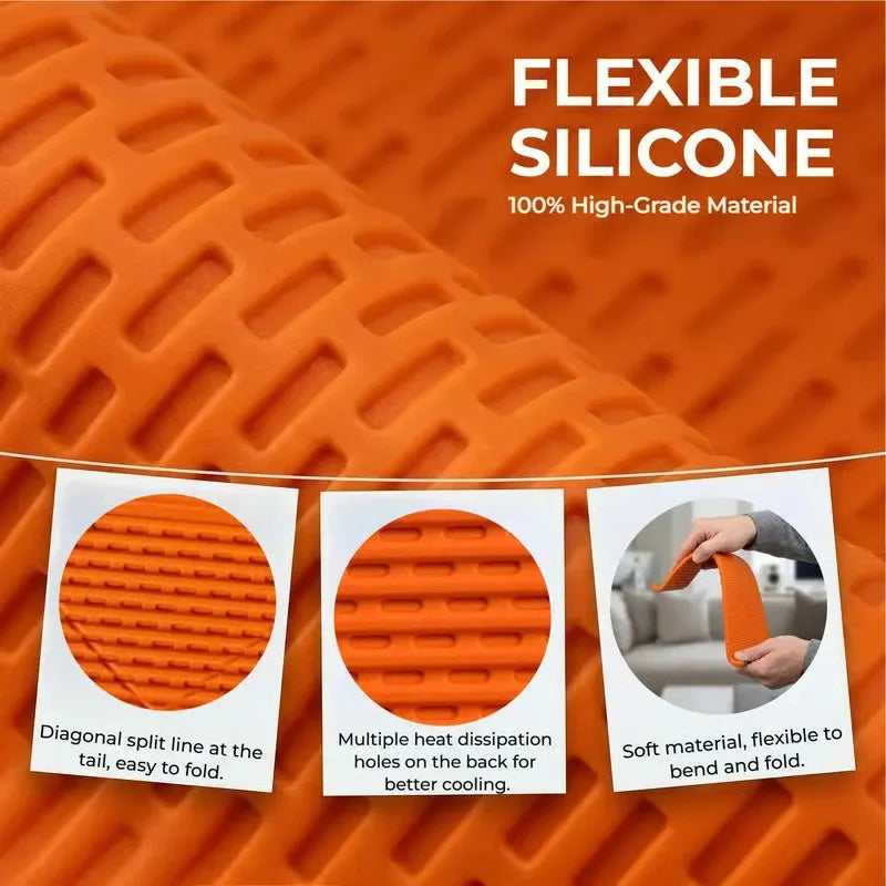 Multi-angle Silicone Phone Stand Foldable Tablet Notebook Holder Qme