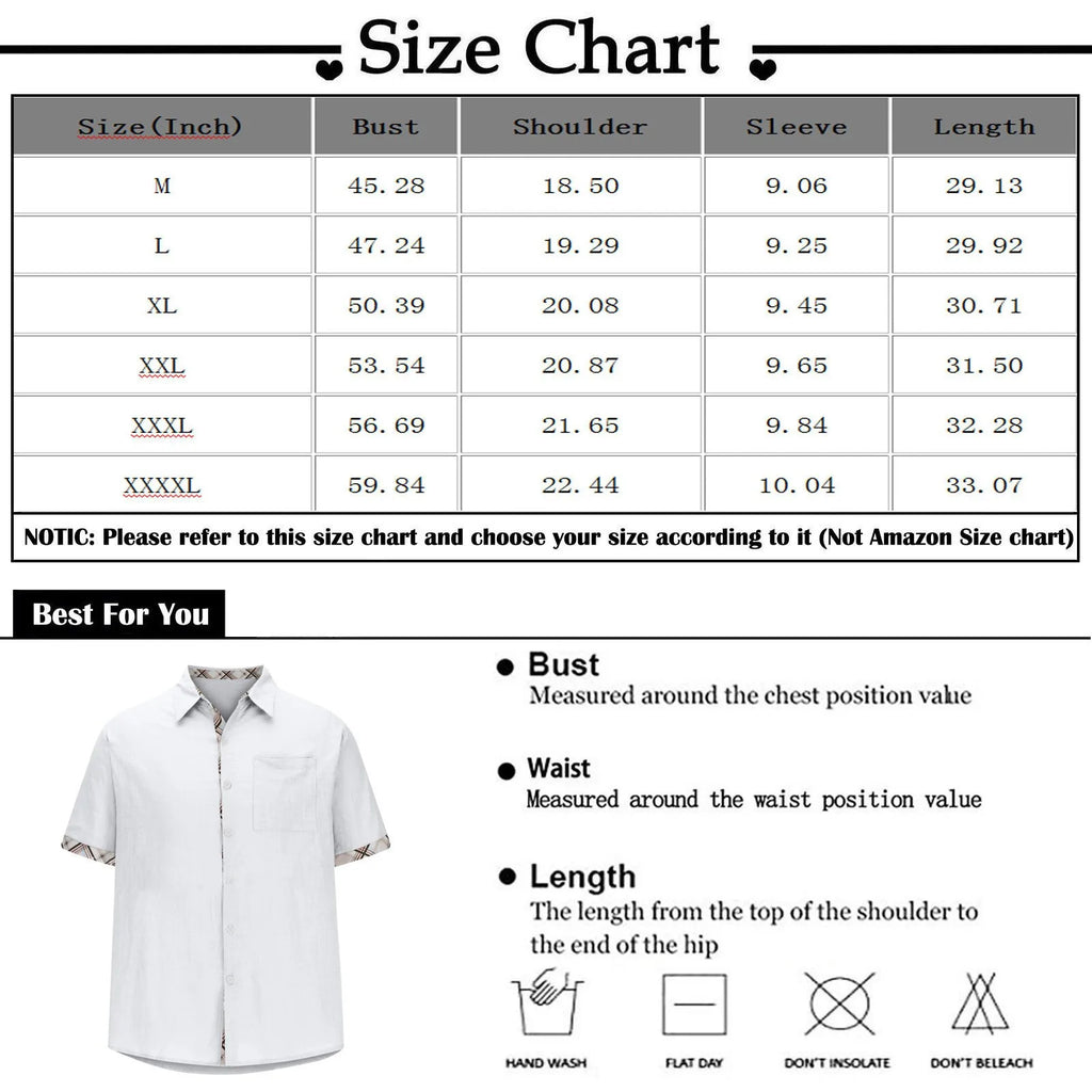 Male Fashionable Stripped Patchwork Retro Business And Daily Half Sleeved Summer Cardigan With Buttons Basics And Versatile Qme