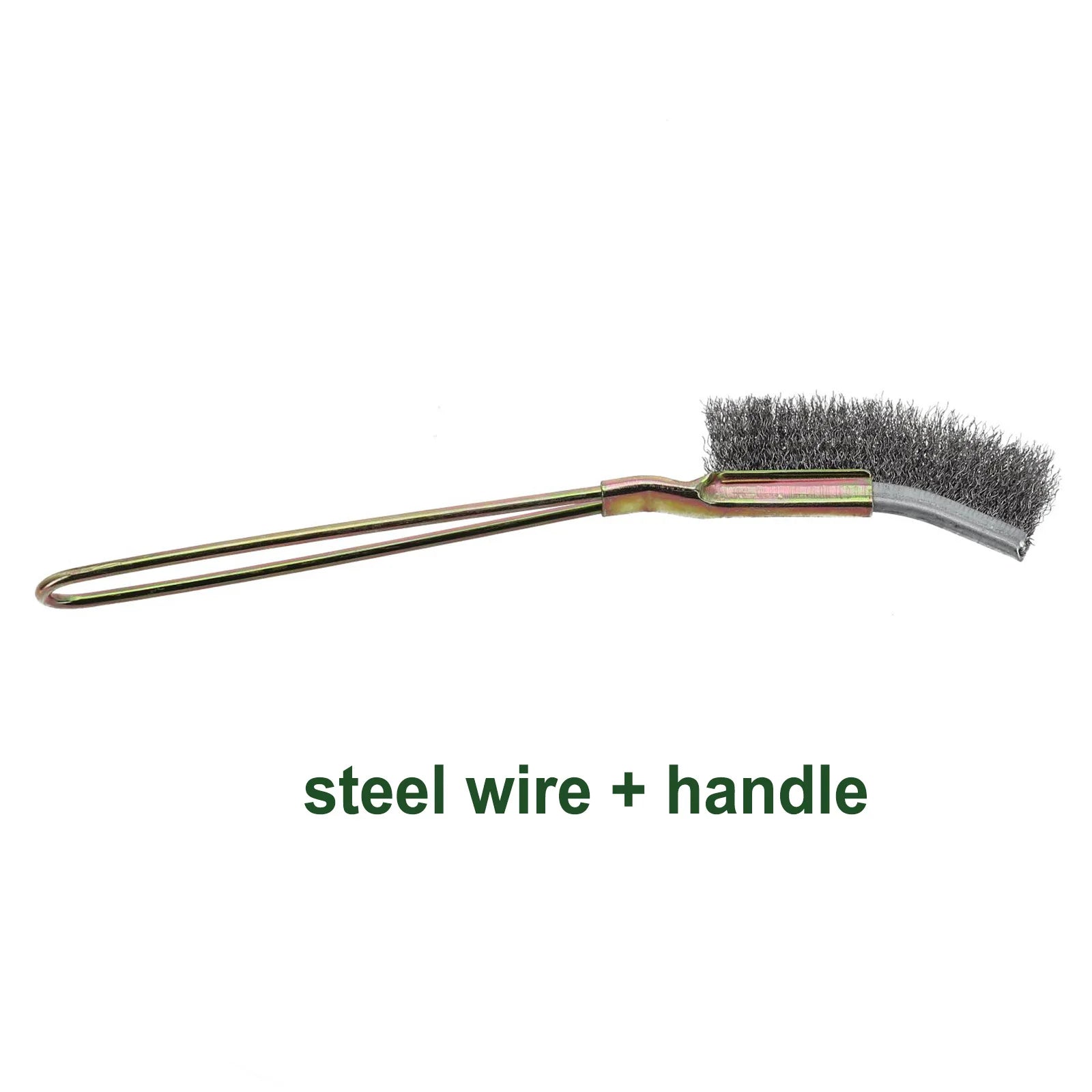 245mm Mini Steel/Brass/Nylon Brush Wire Brush For Cleaning Job Removal Paint Rust Dirt Home Workshop Hand Tool Qme