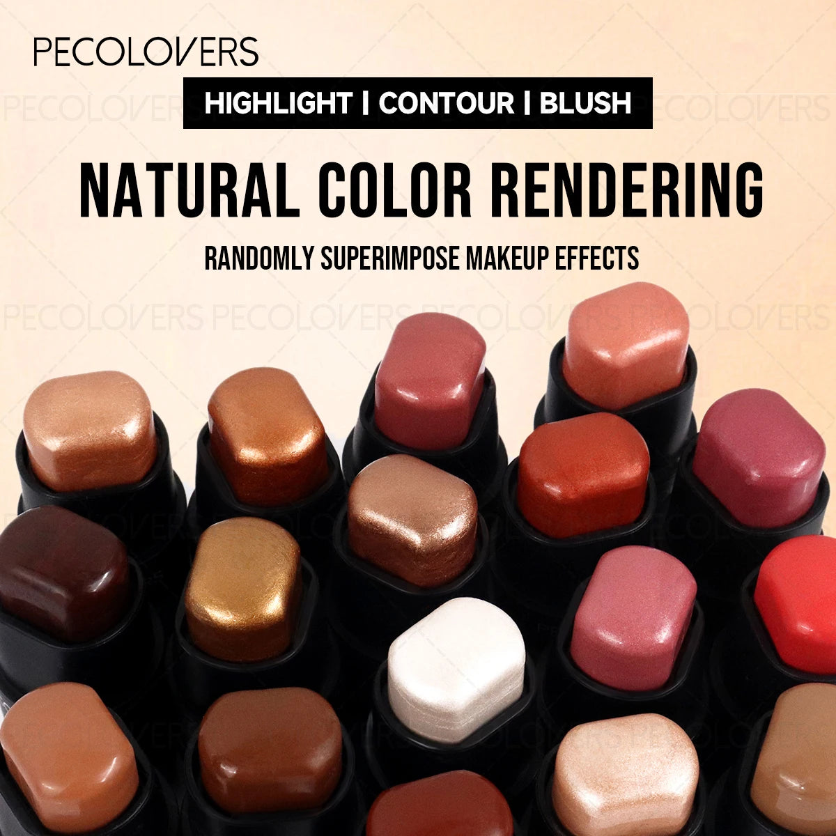 Waterproof Face Highlight Stick Long-lasting Natural Finish All Skins Qme