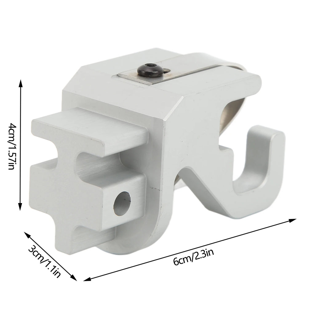 RV Awning Rafter Claw RV Awning Lower Rafter Claw Heavy Duty Satin Aluminium Fit for Sunchaser II Awning Qme