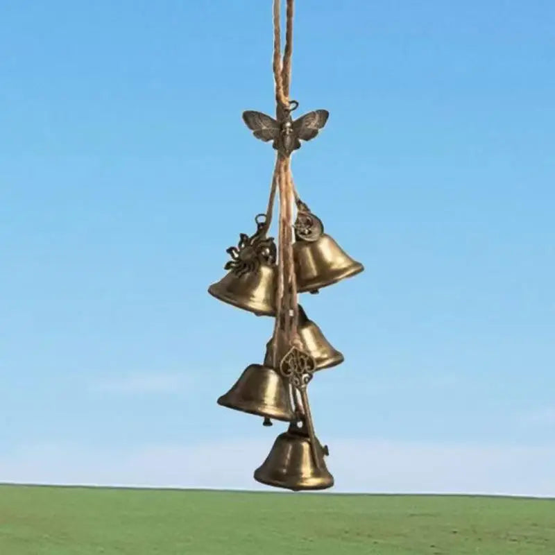 Door Bell Hanger Knob Witch Bells Rustic Wind Chimes Stylish Clear Qme
