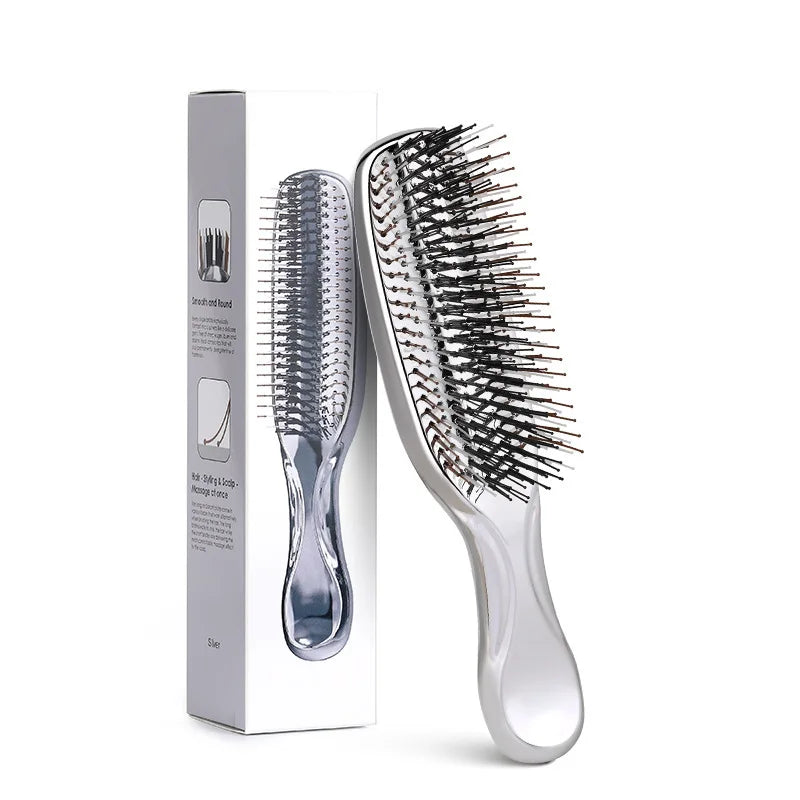 Japanese Premium Head Massager Scalp Brush Hair Shampoo Wet Plastic Qme Silver China Mainland