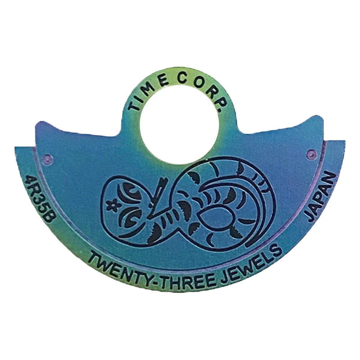 4R35 NH35 NH36 Automatic Hammer Rotor Patch Fit for 4R35 4R36 NH35 NH36 7S Movement SKX007 SKX009 Watch Repair Rotor Guard Qme Style2