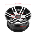 ATV Aluminum Alloy Rim 10 Inch ATV Wheel Rim High Strength ATV Aluminum Alloy Rim for Go Karts Cart ATV Wheel Rim Qme front
