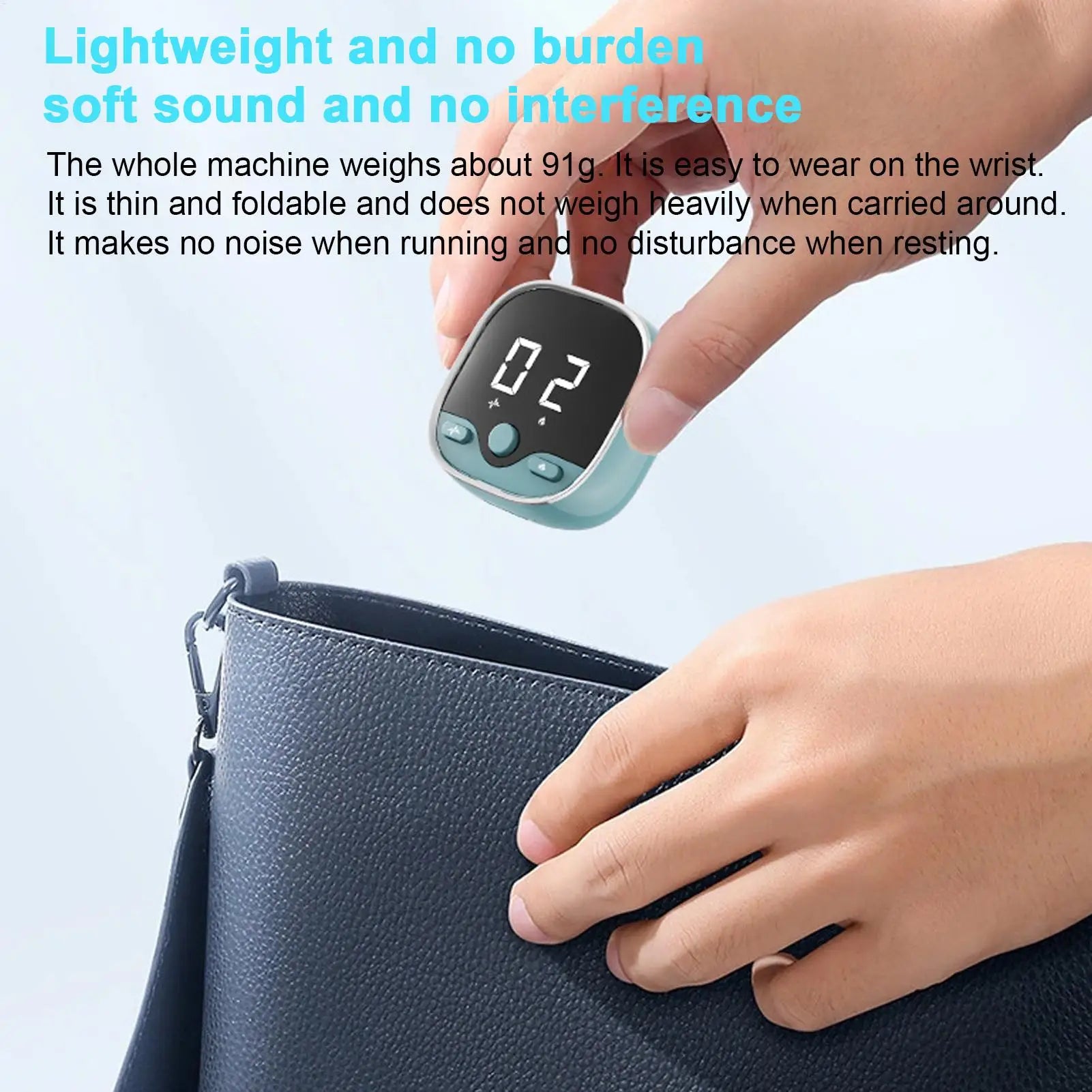 NEW Cordless Hot Compress Wristband for Carpal Tunnel Muscle Fatigue Relief Belt Microcurrent Heating Wrist Guard Hand Massager Qme