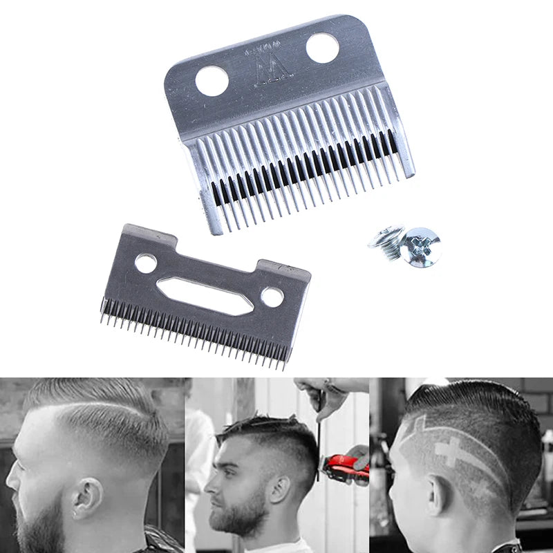 Movable Blade Hair Clipper Steel Haircutting Accessories Precision Qme