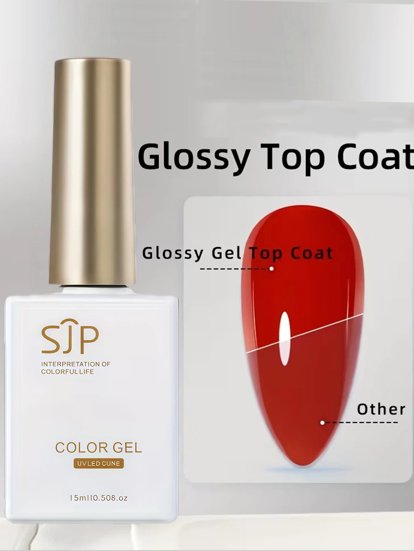 Nail Art Functional Gel UV Base Coat Extension Building Matte Qme 03