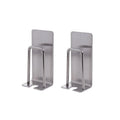 1/2 pcs Stainless Steel Toothbrush Holder Shaver Cup Wall Mount Toothbrush Storage Rack Bathroom Accessories Set Qme 2pcs