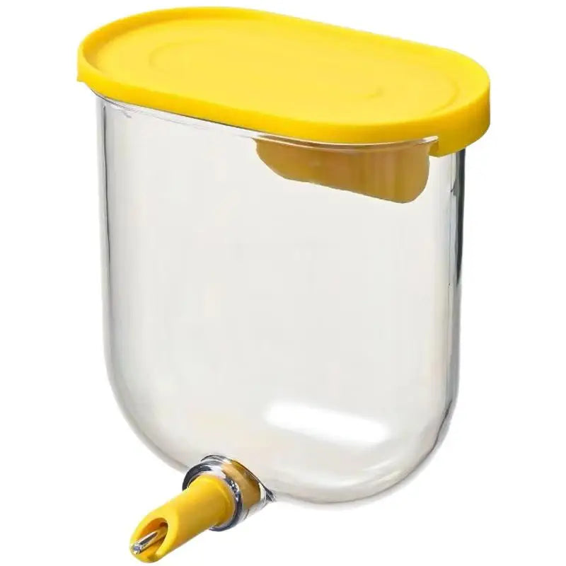 Tiger Skin Parrot Myna Water Feeder Birdcage Hanging Supplies Bird Qme A1