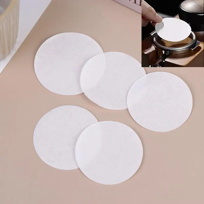 100 Coffee Paper Filter Puck Screen Portafilter Breville Barista 51 Qme