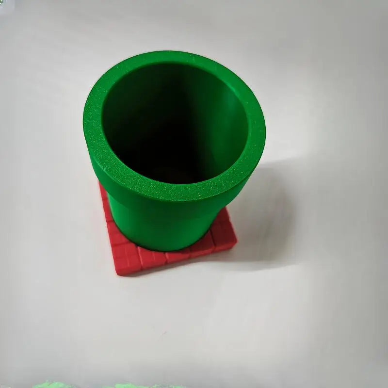 Cartoon Net Red Water Pipe Model 3D Printing Piranha Planter Pencil Qme