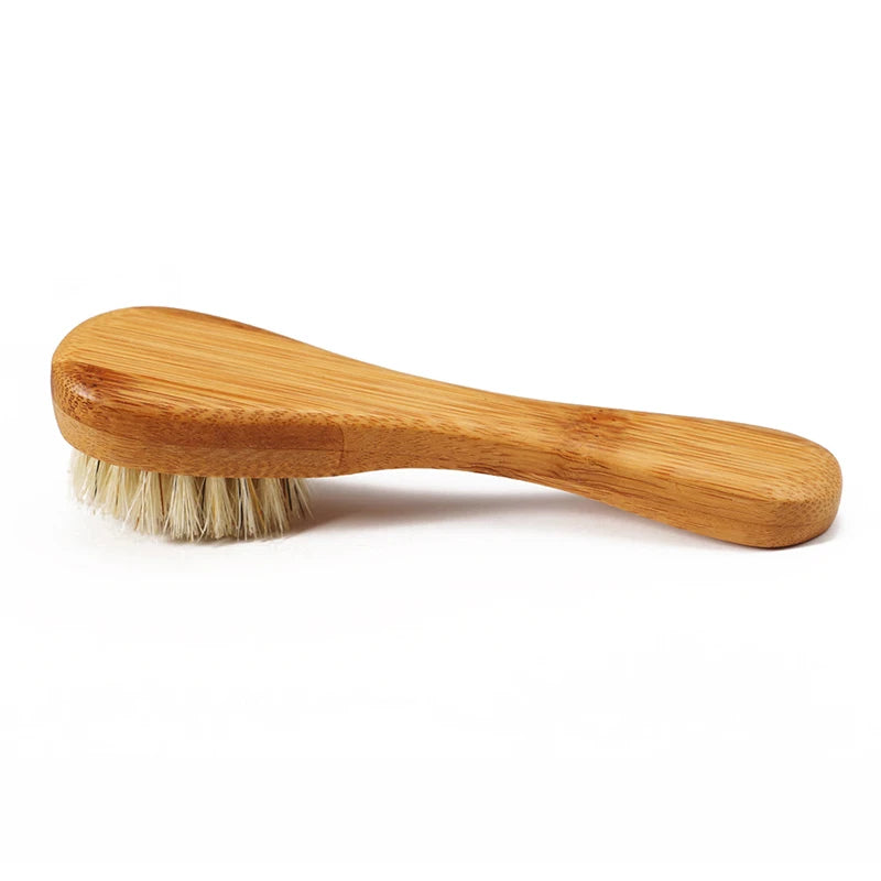Skin Care Body Brush Massager Scrubber Tools Natural Face Bristles Qme
