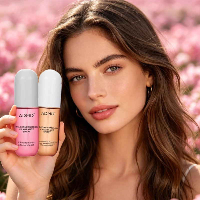 Flower Fruit Flavor Spray Charming Fragrance Lasting Formula Qme