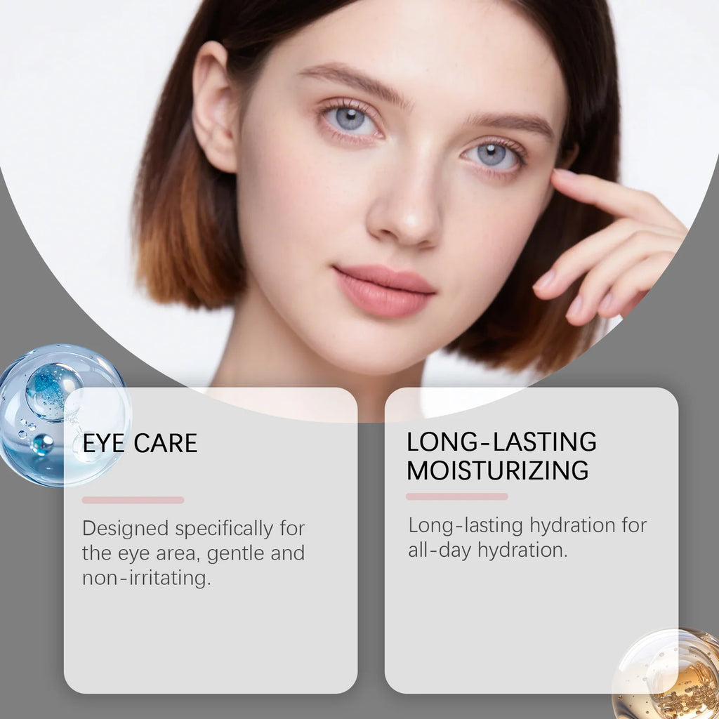 Sparkling Hydro-Gel Collagen Eye Mask Anti Dark Circles Under The Eyes Moisturizing Brightening Anti-Wrinkles Eye Patches Qme