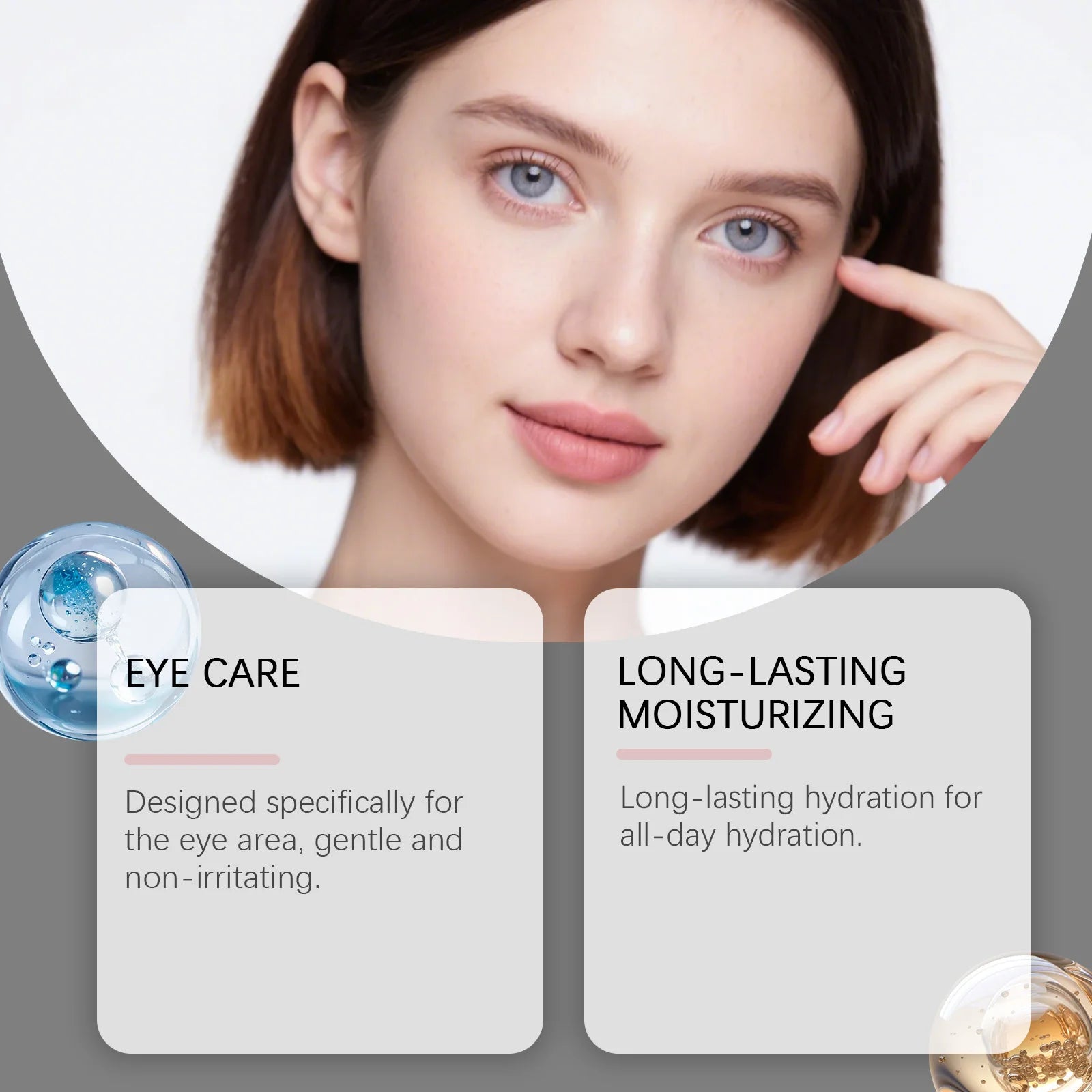 Sparkling Hydro-Gel Collagen Eye Mask Anti Dark Circles Under The Eyes Moisturizing Brightening Anti-Wrinkles Eye Patches Qme