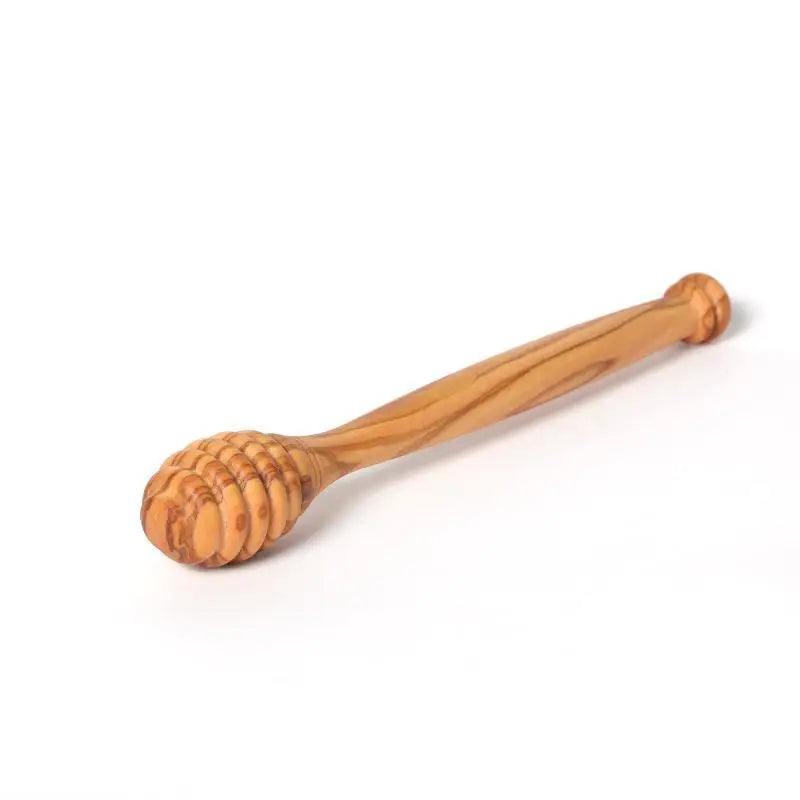 Handmade Wooden Honey Dipper Natural Wood 10/15/16cm Honey Stirrer Spoon Comfort Grip Elegant Simple Design Wooden Honey Stirrer Qme C