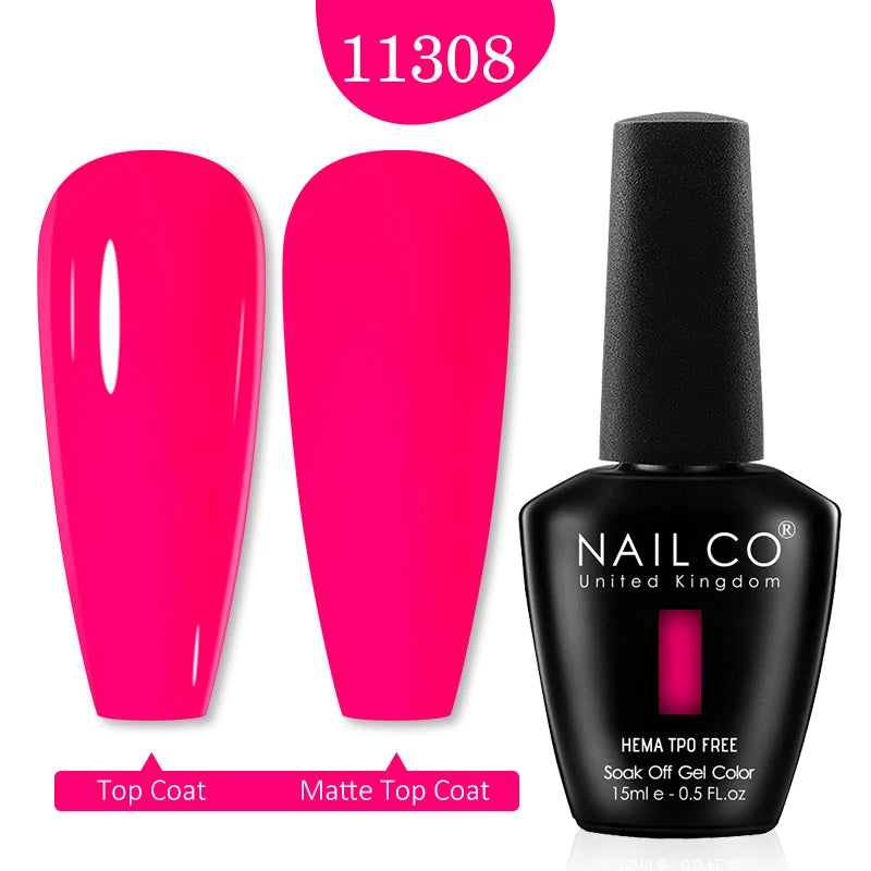 NAILCO Glitter Reflective Series Gel Nail Polish Nails Art Semi
