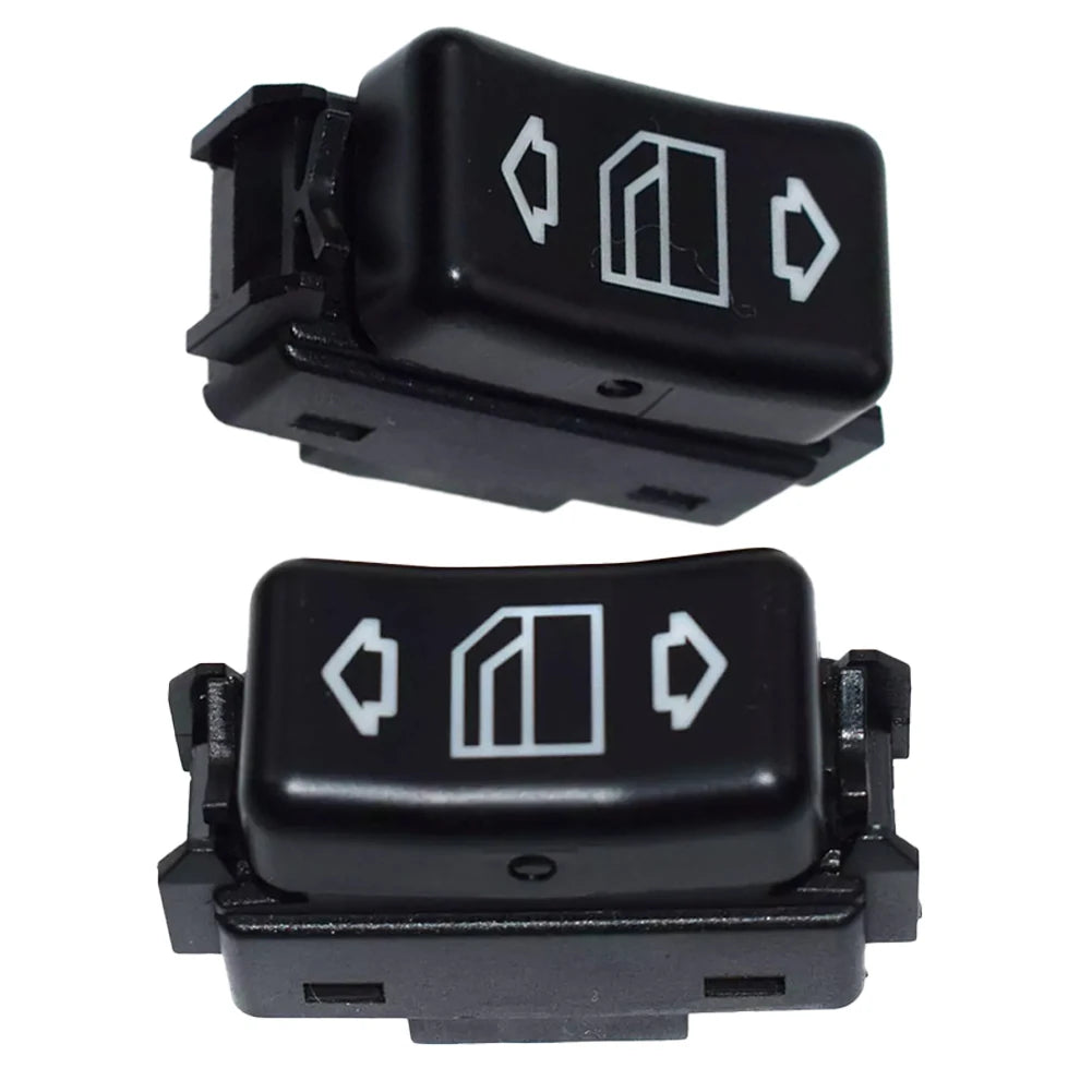 2Pcs Left & Right Control Power Window Switch Replace 1248204510 1248204610 for Mercedes W124 W126 W201 Qme 1 Pair