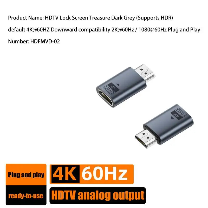 Male Female 4K Extension Cable 60Hz HDR Speed Compatible Laptop Qme A4
