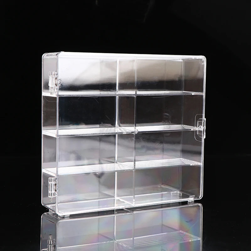Educational Kid Boys Toys Children Acrylic Wheels Car Storage Box Qme