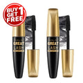 Rebellious Girl 24Hour Mascara Long-lasting Wear Smudge-proof Qme 2pcs