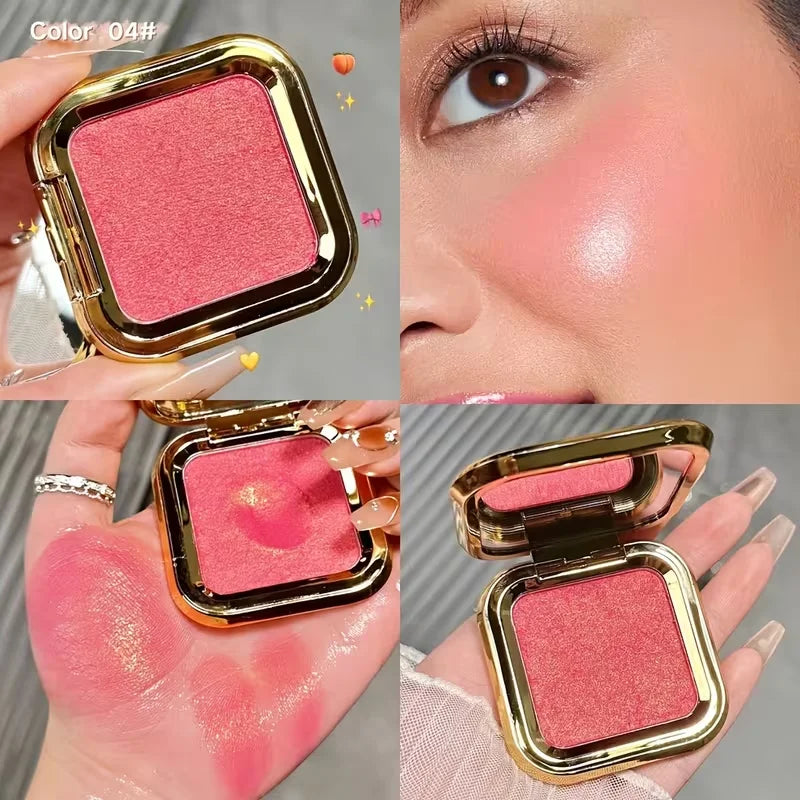Cream Blush Palette Mashed Potato Texture Waterproof Long Lasting Qme 04