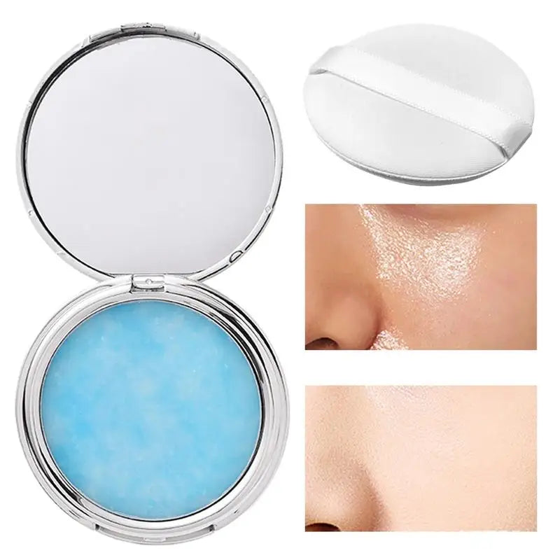Face Setting Powder Puff Smooths Translucent Candy Bellaa Cosmetics Qme