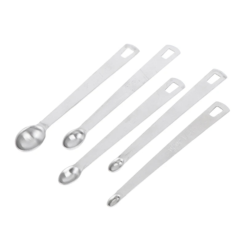 Stainless Steel Small Measuring Spoons Kitchen Accurate Cooking Qme