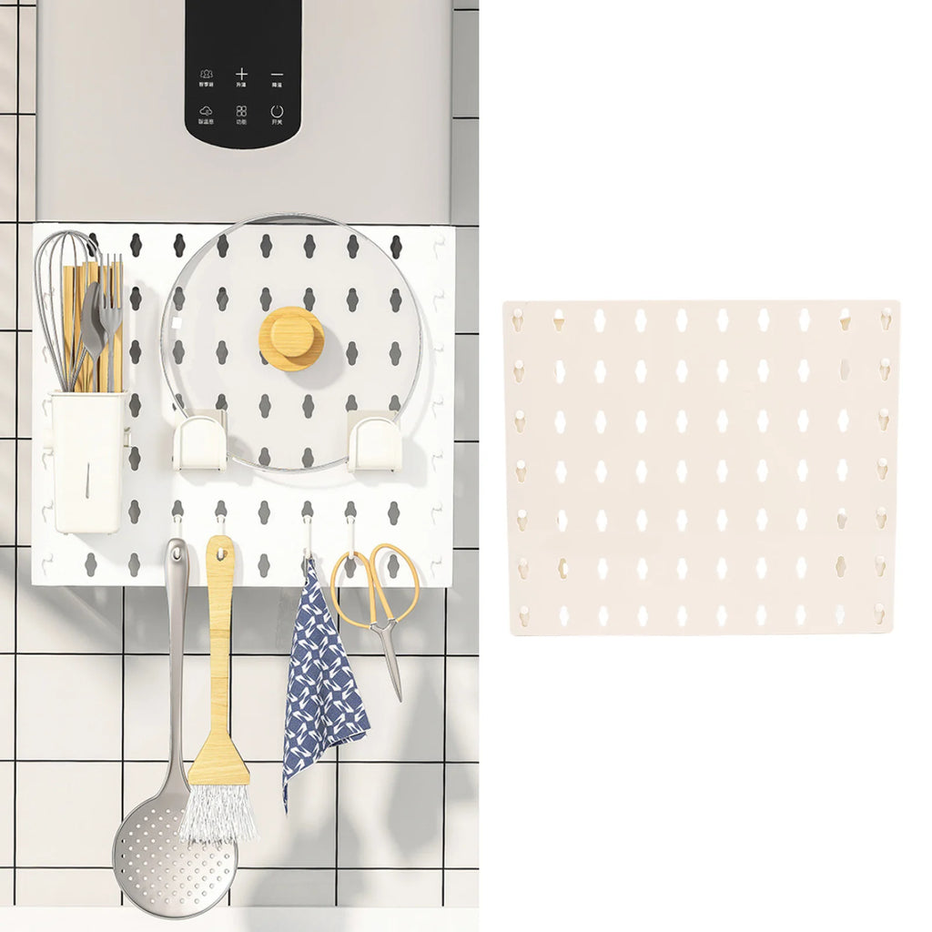 Storage Rack Gas Water Heater Pipe Cover Gas Water Heater Pipeline Shielding Cover Compact Sturdy Multifunctional for Home Qme