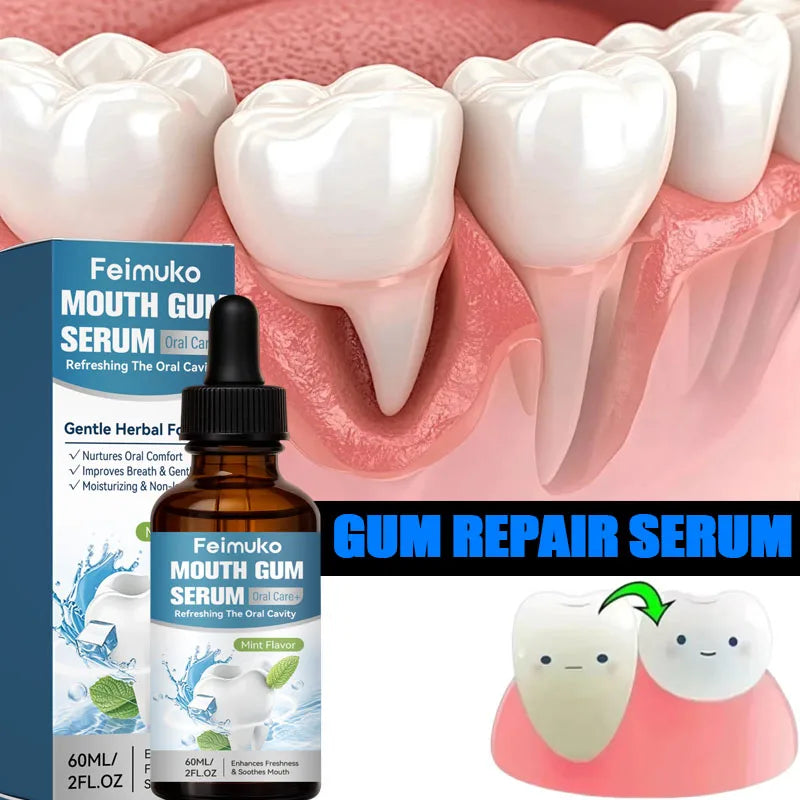 Damaged Gum Reduce Serum Effectively Relieve Tooth Allergy Cavities Tooth Cleaning Toothpaste Relieve Tooth Damage Soothing Oil Qme 1pc
