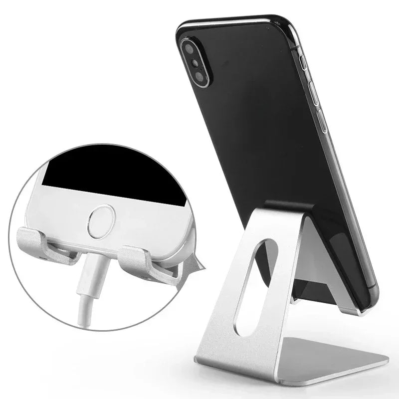Desk Phone Holder Stand, Smartphone Support, Tablet Stand, Portable Mobile Holder Stand Qme