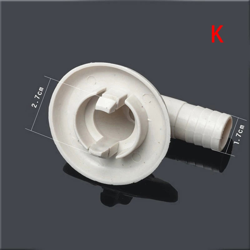 Air Conditioner Ac External Unit Drain Hose Connector Elbow Fitting Qme K