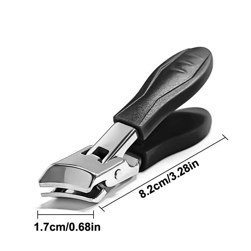 Anti-splash Nail Clippers Diagonal Pliers Large Scissors Toenail Qme