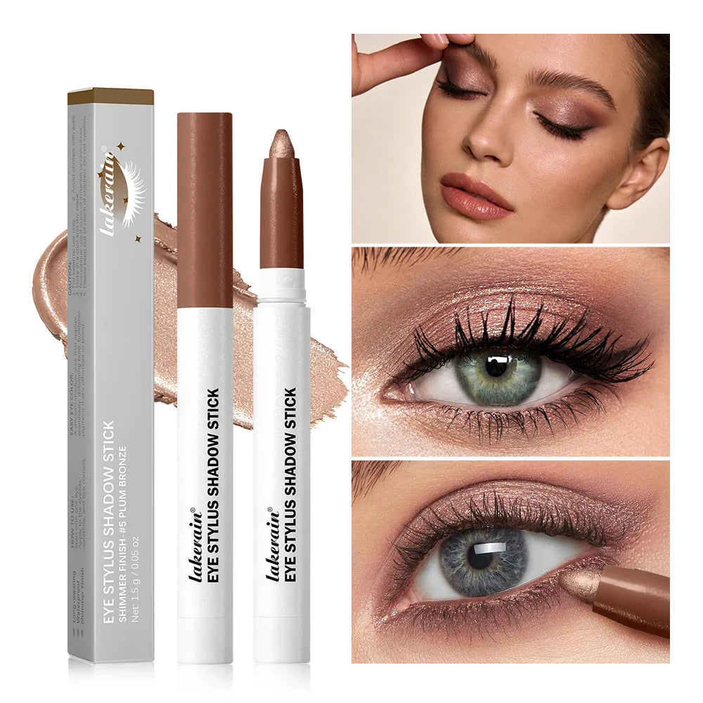 Eyeshadow Pencil Smooth Waterproof Sweat-proof Does Not Smudge Stick Qme