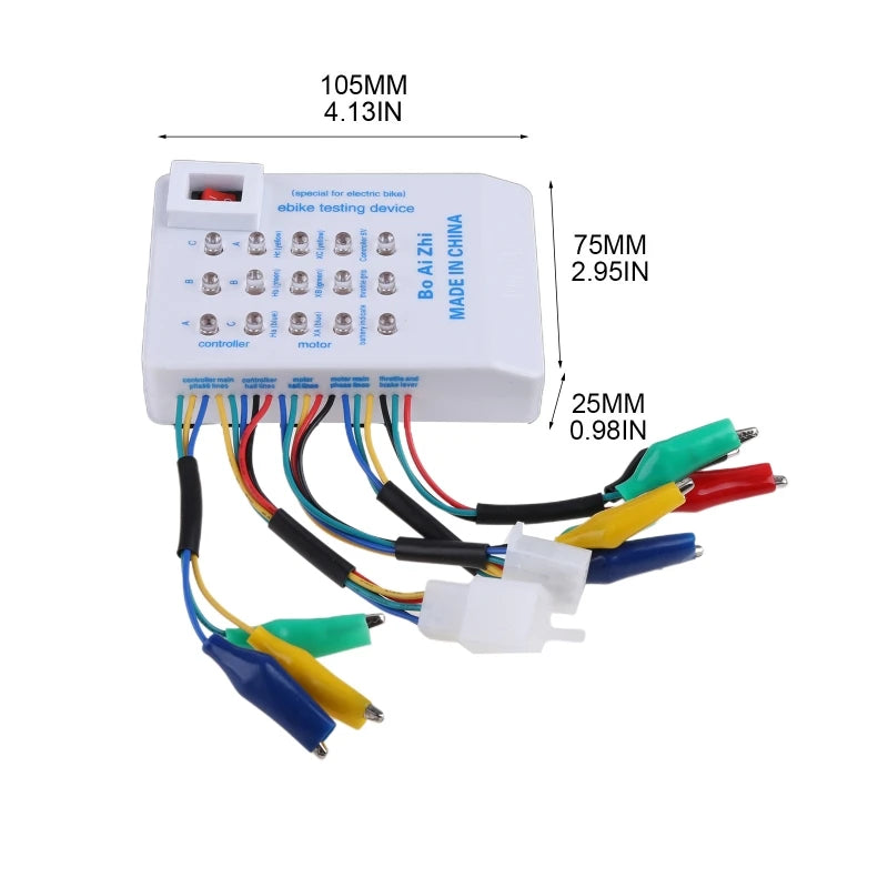 E-bike Tester Scooter Brushless Car Motor Controller Quick Battery Qme