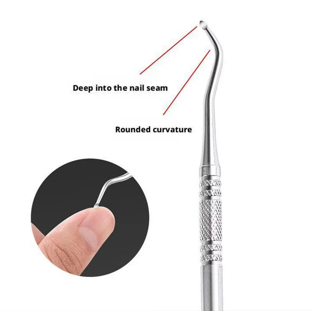Ingrown Toenail Care Tool Double-headed Stainless Nail Relief Qme