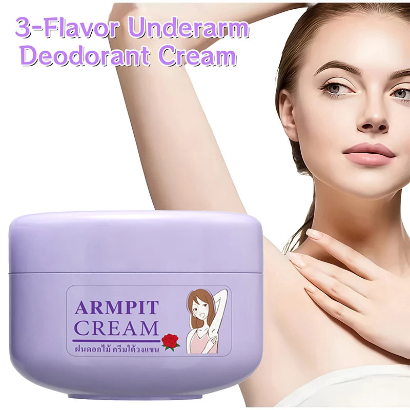 Herbal Deodorant Solid Underarm Balm Antiperspirant Natural Refresh Qme