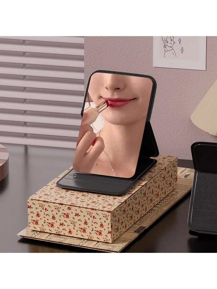 Minimalist Small Mirror Aesthetic Value Portable Makeup Repair Qme