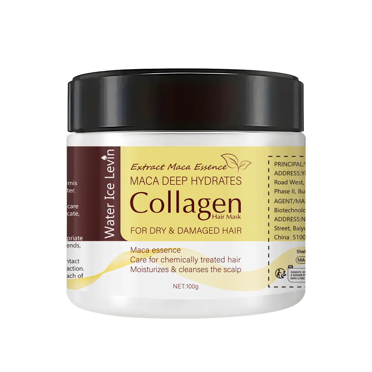 Magic Hair Mask, Contains Collagen and Keratin - Deeply Nourishes Hair with Coconut Oil - Intensely Moisturizes and Hydrates - Repairs Fine, Thin, Fragile, Dry, and Damaged Hair Qme One Bottle