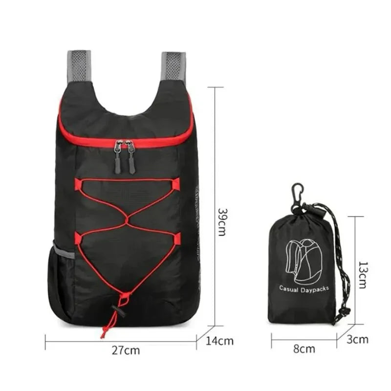 Camping Hiking Travel Multifunctional Outdoor Folding Backpack Qme