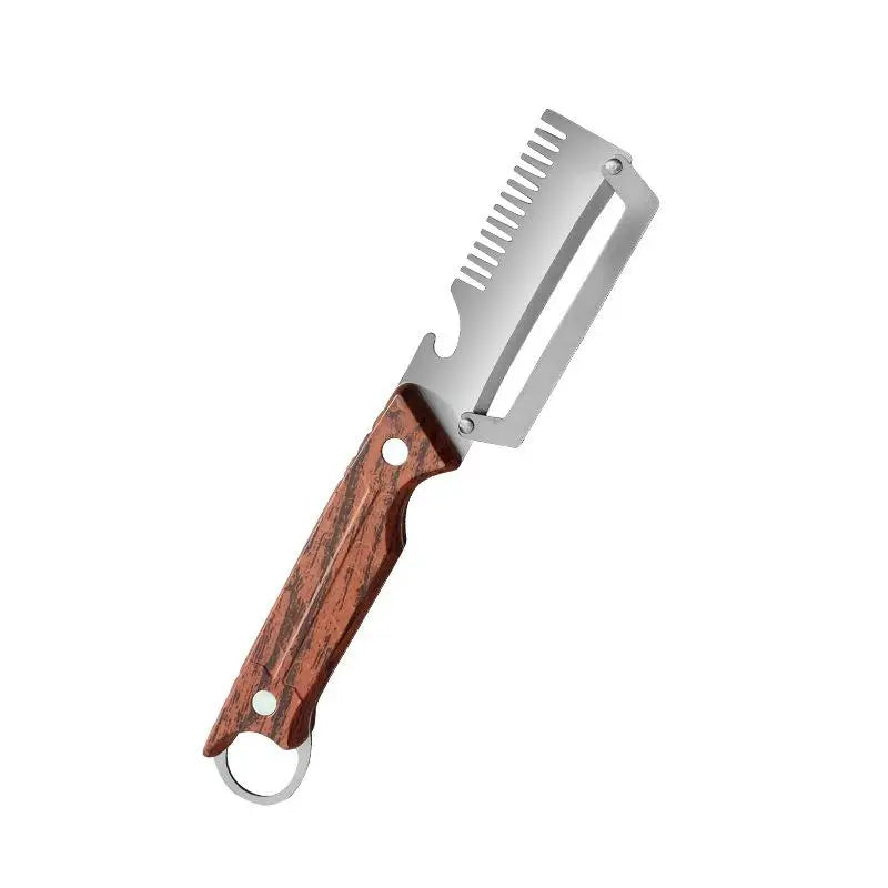 Premium Multifunction Vegetable Peeler Kitchen Heavy Duty Stainless Qme B
