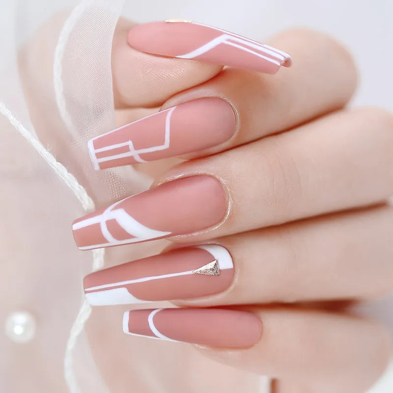 Arte Clavo Gel Nail Polishes Pink Nude Hybrid Lak Manicure Qme