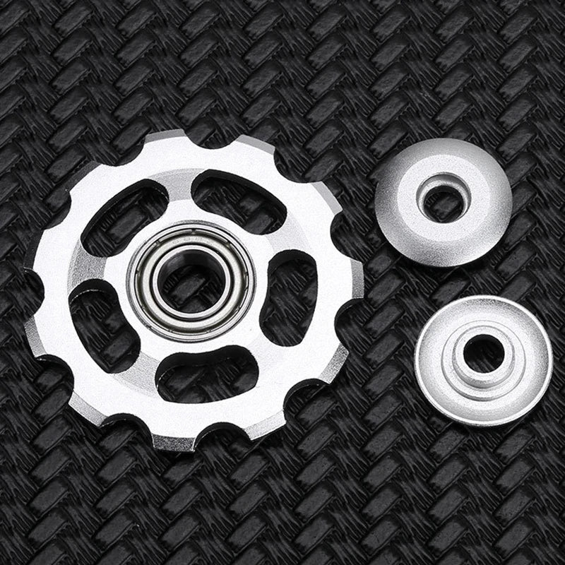 11T Bicycle Rear Derailleur Wheel Ceramic Bearing Pulley AL7075 Road Qme