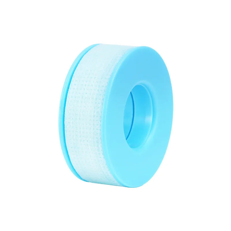 Silicone Gel Eyelash Tape Breathable Sensitive Resistant Under Eye Pad Patches Non-Woven Micropore Tape Lashes Extension Supplie Qme blue small