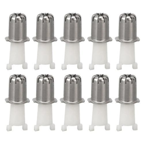 10pcs Nose Hair Trimmer Head Accurate Shaving Replacement Clipper Blade Heads Replacement Nose Hair Trimmer Head Qme 10pcs