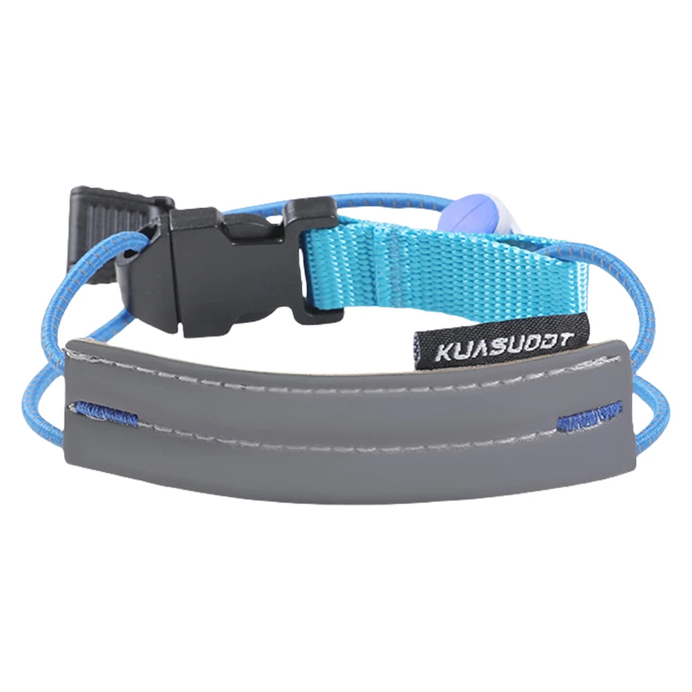 Reflective Bike Pants Strap High Visibility Cycling Pants Cuff Band Bicycle Trouser Bands for Night Walking Cycling Running Qme Blue