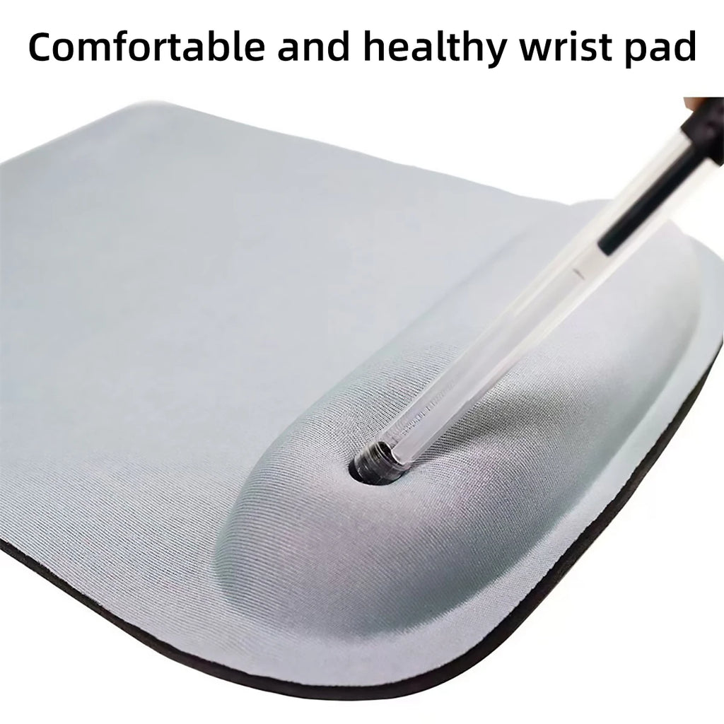 Square EVA Anti Slip Strap Wrist Rest Mouse Pad Soft Comfortable Qme