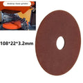 Grinding Wheel Disc Pad Parts Brown Disc For Chainsaw Ener Grinder 3/8inch 404 Chain Workshop Equipment Power Tools Qme Default Title